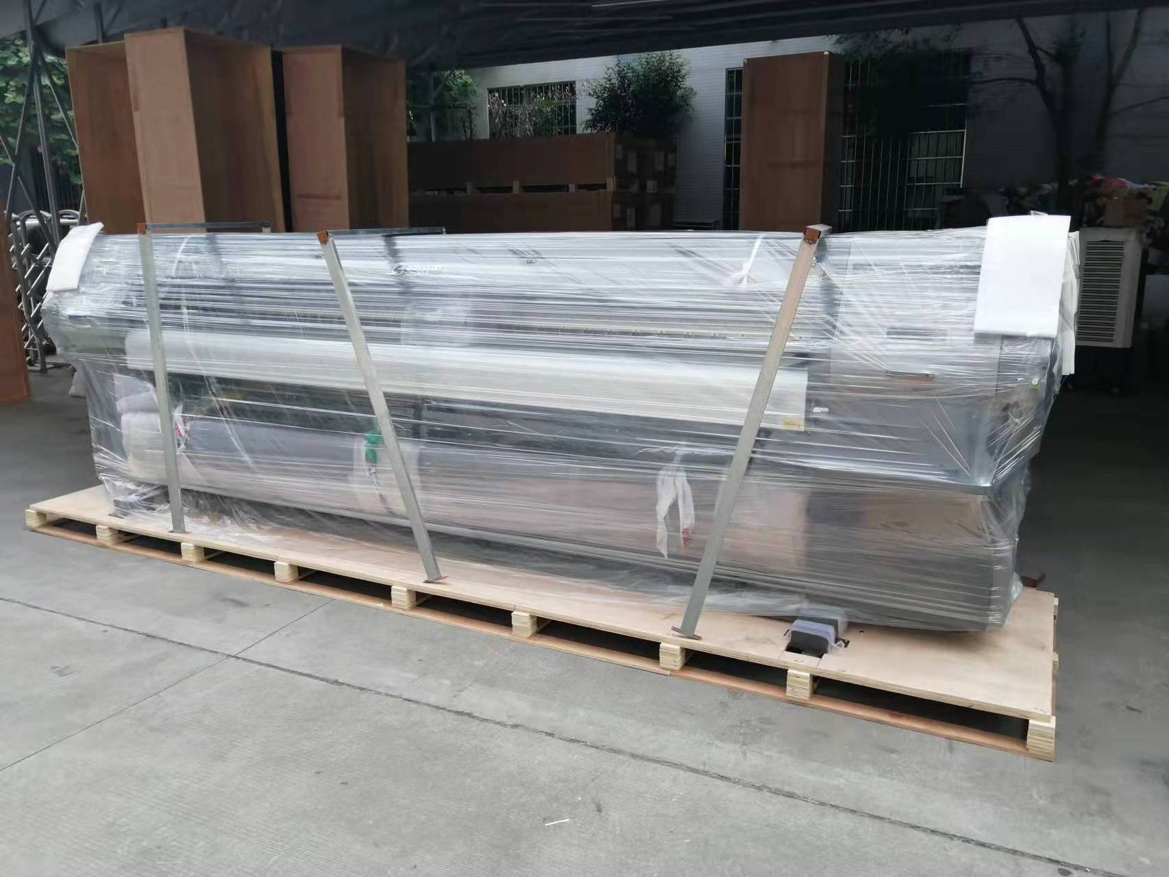 Tarpaulin Digital Printer 8 pcs Konica 512I 1024I printheads high speed printer machine for flex banner outdoor printing