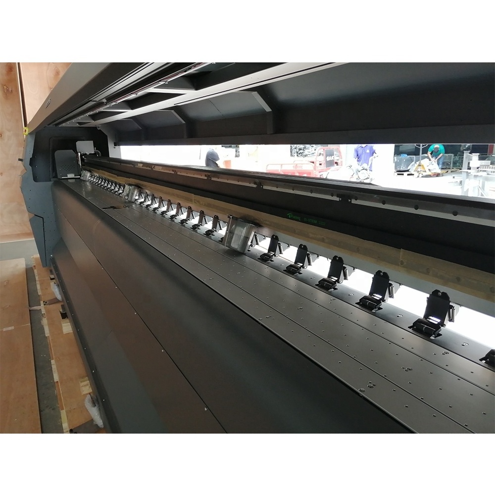 450sqm /hr Heavy Duty 5m Industry Solvent Printer 4-8pcs Konica 1024I printheads Tarpaulin Outdoor Billboard Printing Printers