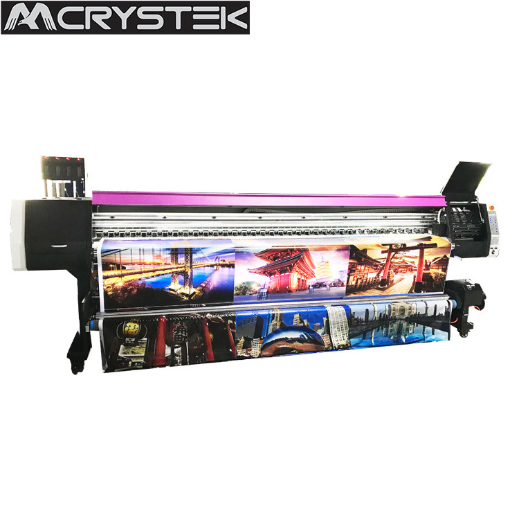 I3200 Uv Roll-to-Roll Printer 1.8m 3.2m Large Format Printing Size Indoor Outdoor Advertising Inkjet Printer NEW