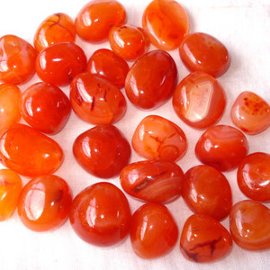 Wholesale Natural  Carnelian Tumbled Crystal Healing Gemstone For Home Decoration and Reki healing