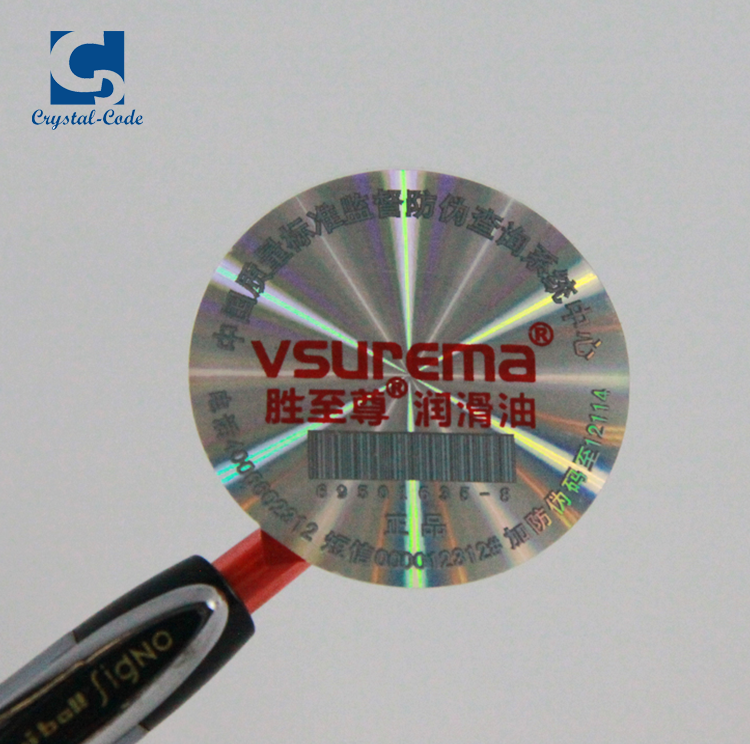 Label Stickers Transparent 10Ml Vial Garment Tampered Void Strip Roll Holographic Hologram Sticker