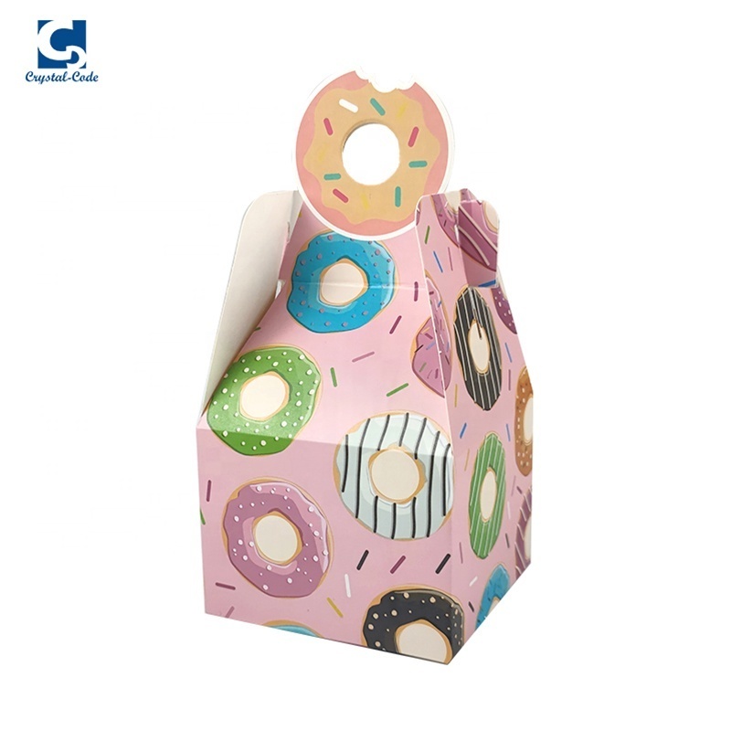 Paper Cake Candy Sushi Donut Packaging For Birthday Party Dessert Stand 9 Inch Apple Pie Solo Cup Holder Pastry Box