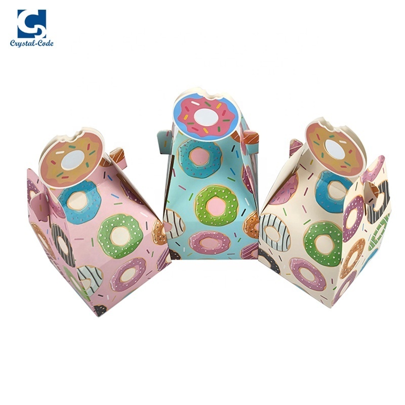 Paper Cake Candy Sushi Donut Packaging For Birthday Party Dessert Stand 9 Inch Apple Pie Solo Cup Holder Pastry Box