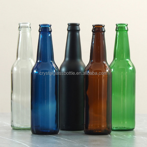 beer glass bottle clear brown blue black green beer bottle 330ml 500 ml brown beer bottle 500ml 650 750 1000ml  with cap lid