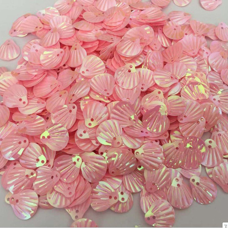 Wholesale Seashell Shape Loose Spangle Sequin Bulk Loose Sequin