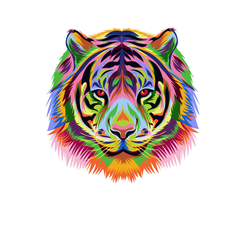 Wholesale Animal custom designs iron on printable plastisol vinyl film designs heat transfer sticker logo for t shirts