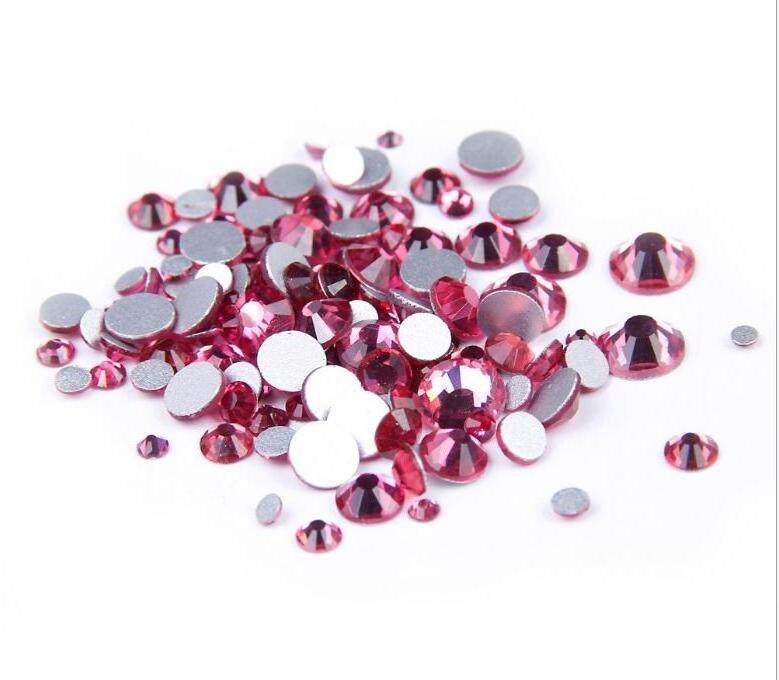 Top quality  Flat Back New color Crystal AB Non Hot Fix nail rhinestone crystal For Nail Art