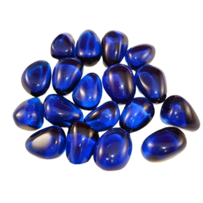 Premium Quality Blue Indigo obsidian  Tumbled Stone For Decoration and Healing Properties Available at Wholesale Price