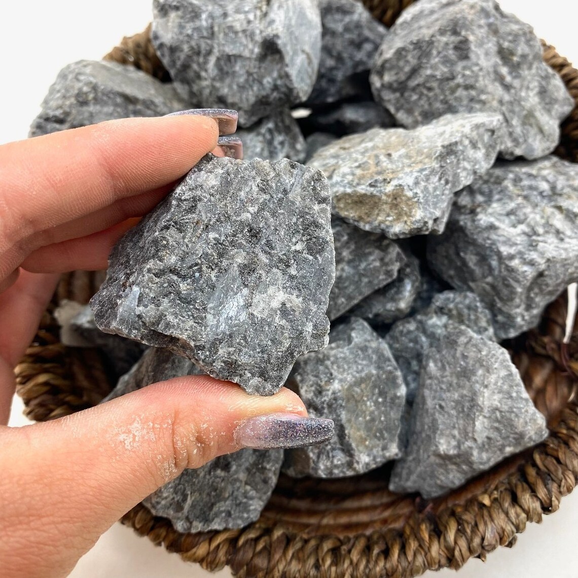 Crystal Crafts Wholesale Natural Larvikite Healing Stones Larvikite Rough Healing Stone Raw Larvikite Bulk