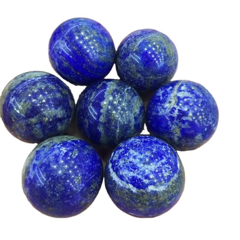 Lapis Lazuli Ball Chakra Healing Lapis Lazuli Spheres With Polish : Wholesale Spheres of Semi-precious Stones : Crystals Supply