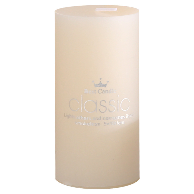 Lighting Emergency Wax Home Hotel Household Smokeless Tasteless Ivory Cylindrical Candles