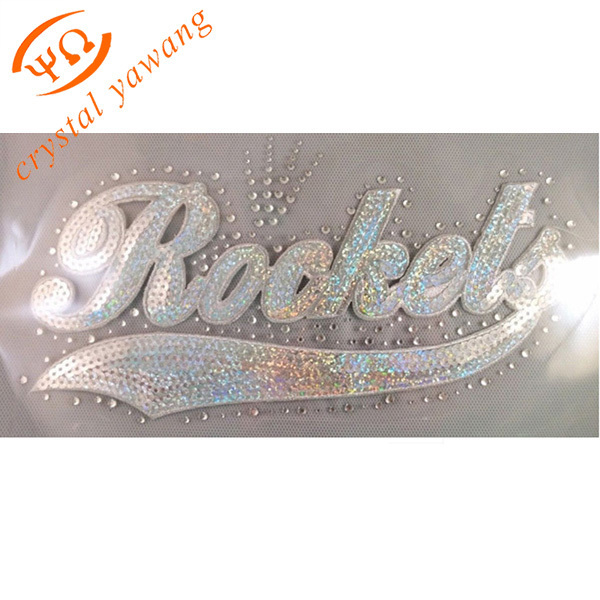 saint's rhinestone sequin appliques fashion  patches for clothes