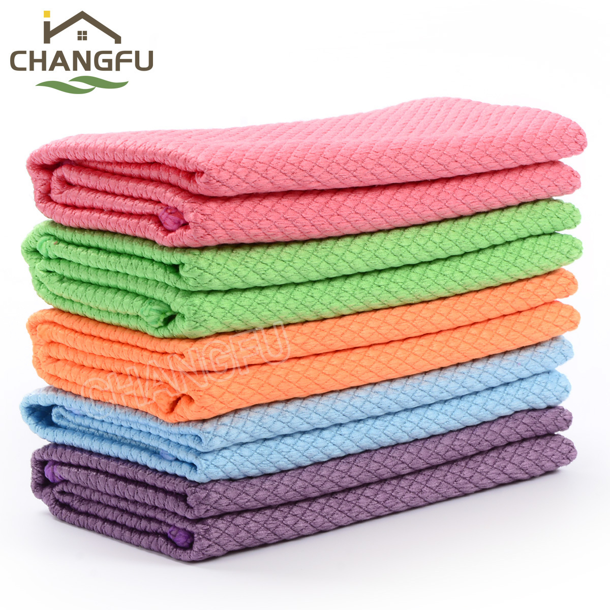 Changfu Microfibre Kitchen Cleaning Towel/Microfibre Dust Cloth