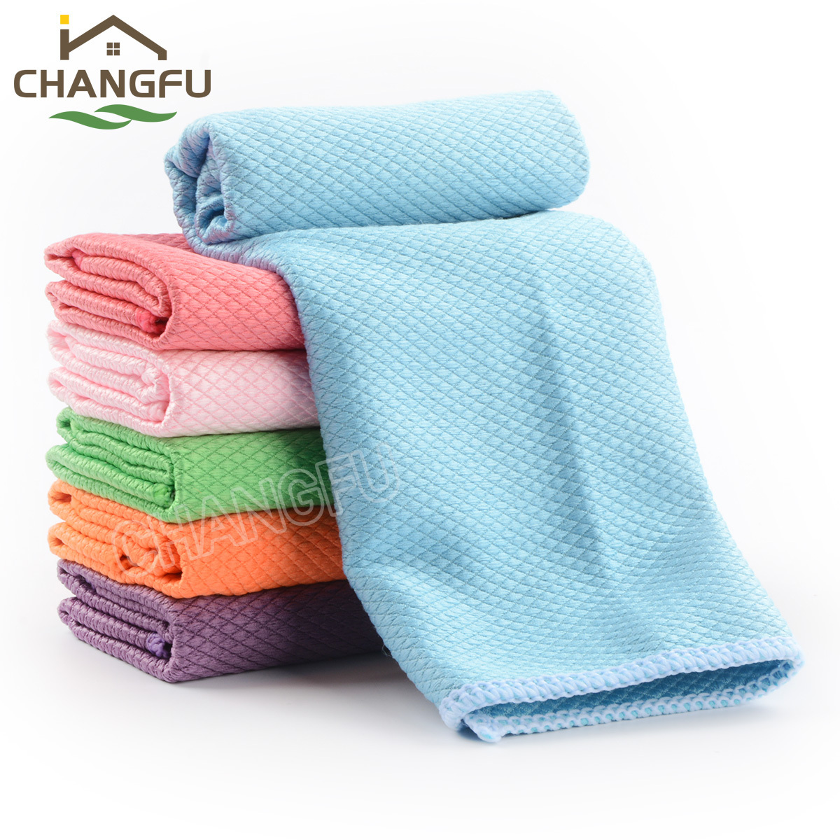 Changfu Microfibre Kitchen Cleaning Towel/Microfibre Dust Cloth