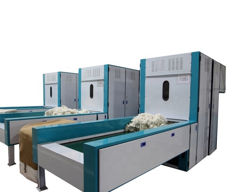 Nonwoven polyester fiber automatic weighing bale opening machine