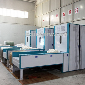 automatic weighing cotton fiber bale opener machine