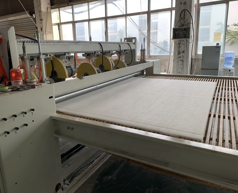 hometextile machine polyester quilt filling wadding production line