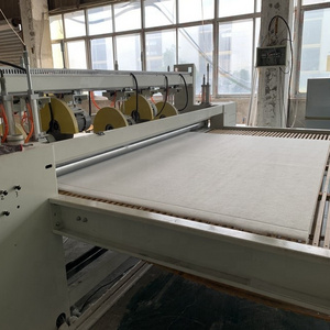 hometextile machine polyester quilt filling wadding production line