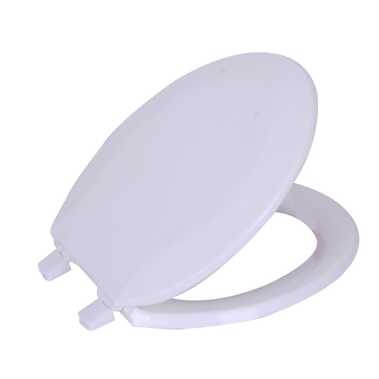 European Universal new style one button and quick release Duroplast PP toilet seat lid toilet cover Plastic Toilet Cover