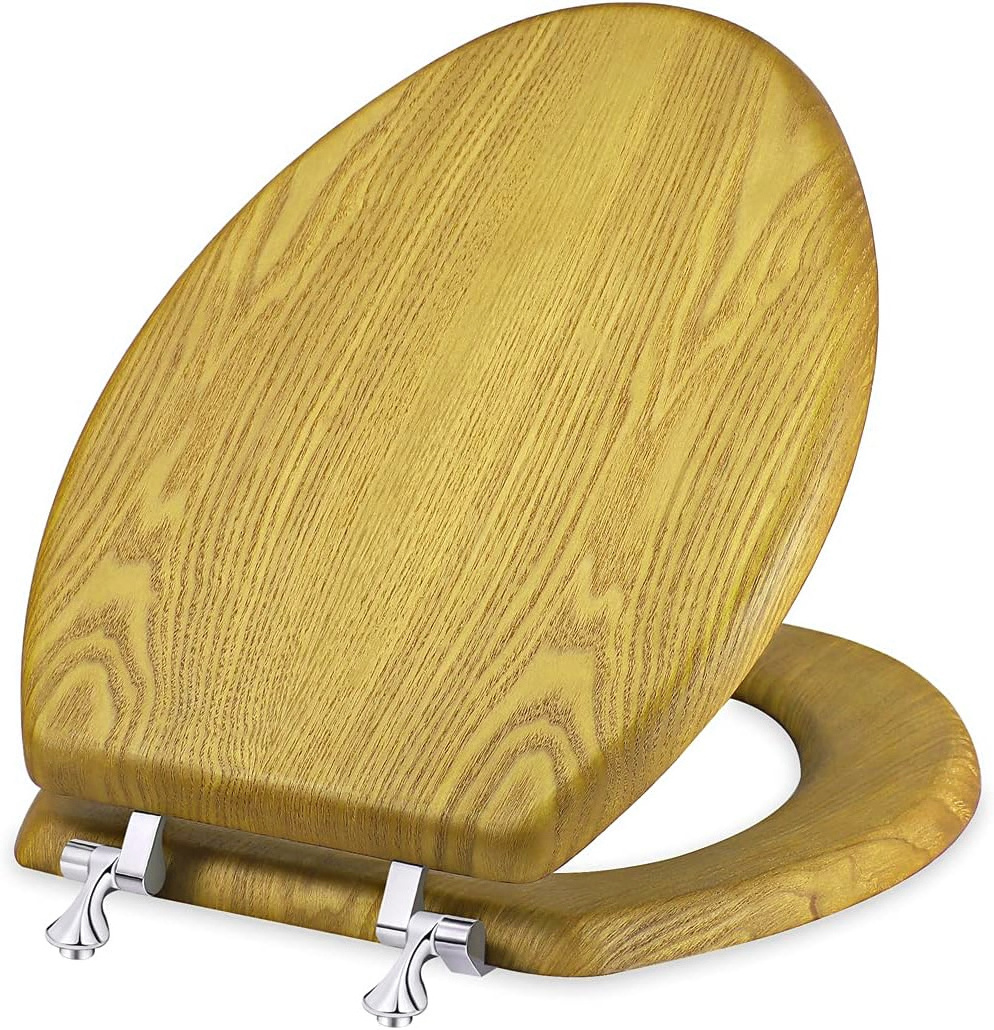 Foheel spring loaded hinged selles sanitary soft close toilet seat cover lid wooden ningbo hinges toilet seat cover handle facto