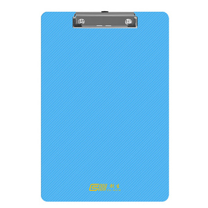 School Office Stationery A4 A5 A6 Plastic Transparent Clipboard Folder Metal Clip Writing Pad Writing Board Bills Menu Clipboard