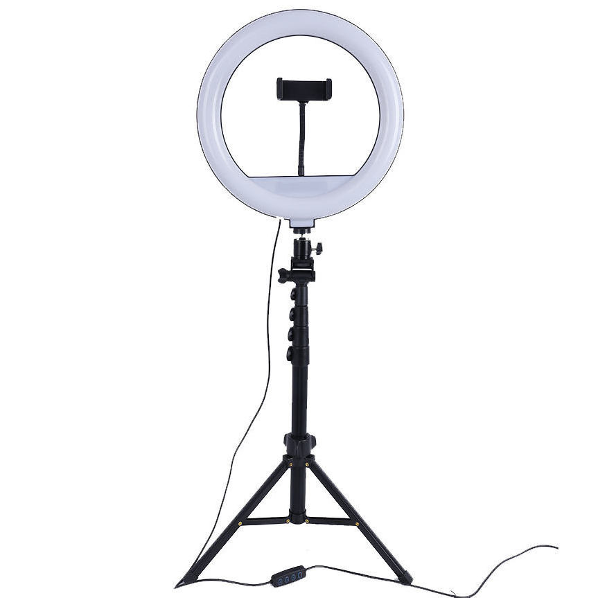 12 Inch Remote Control Touch Multi-Function Ring Light With Tripod Net Red Live Spot Fill Light