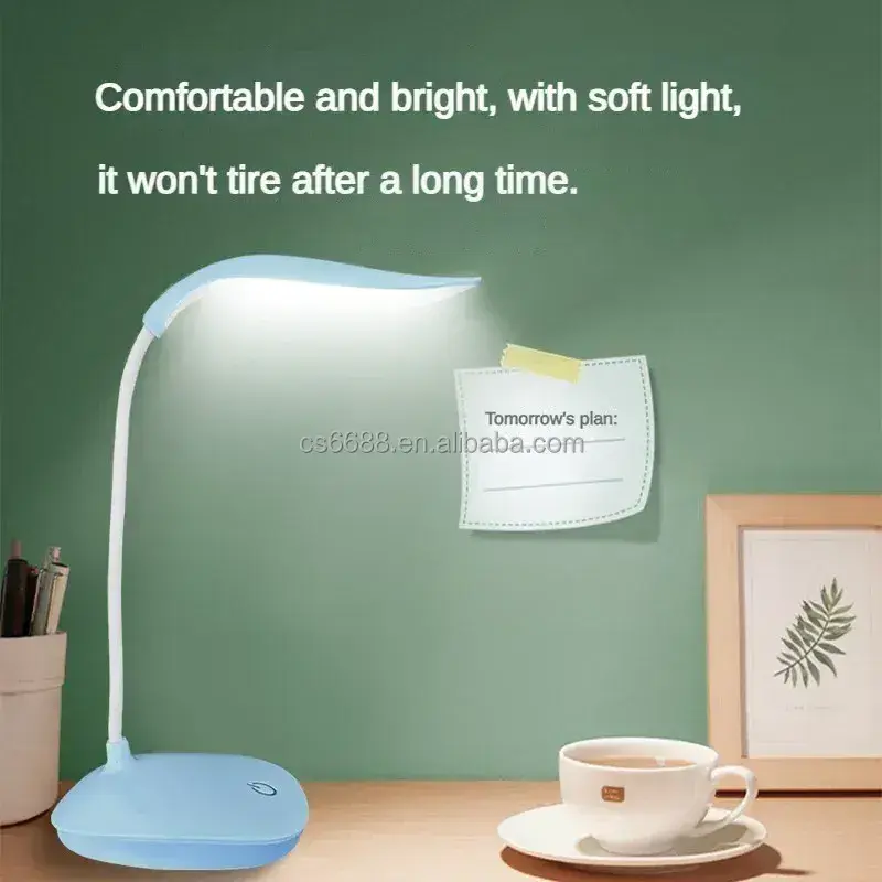 Wholesale Students study office multifunctional LED soft light eye protection desk lamp