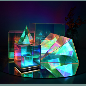 RGB magic cube desk lighting living room sofa LED night light Acrylic decorative table  lamp