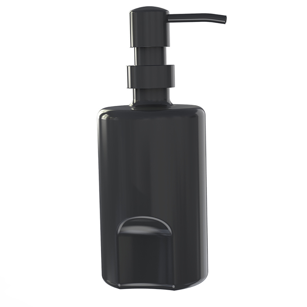 Recycle Black Red Gold Coated 304 Stainless Steel  Metal Plastic Shampoo Lotion Foaming Hand Liquid Soap Dispenser Pump