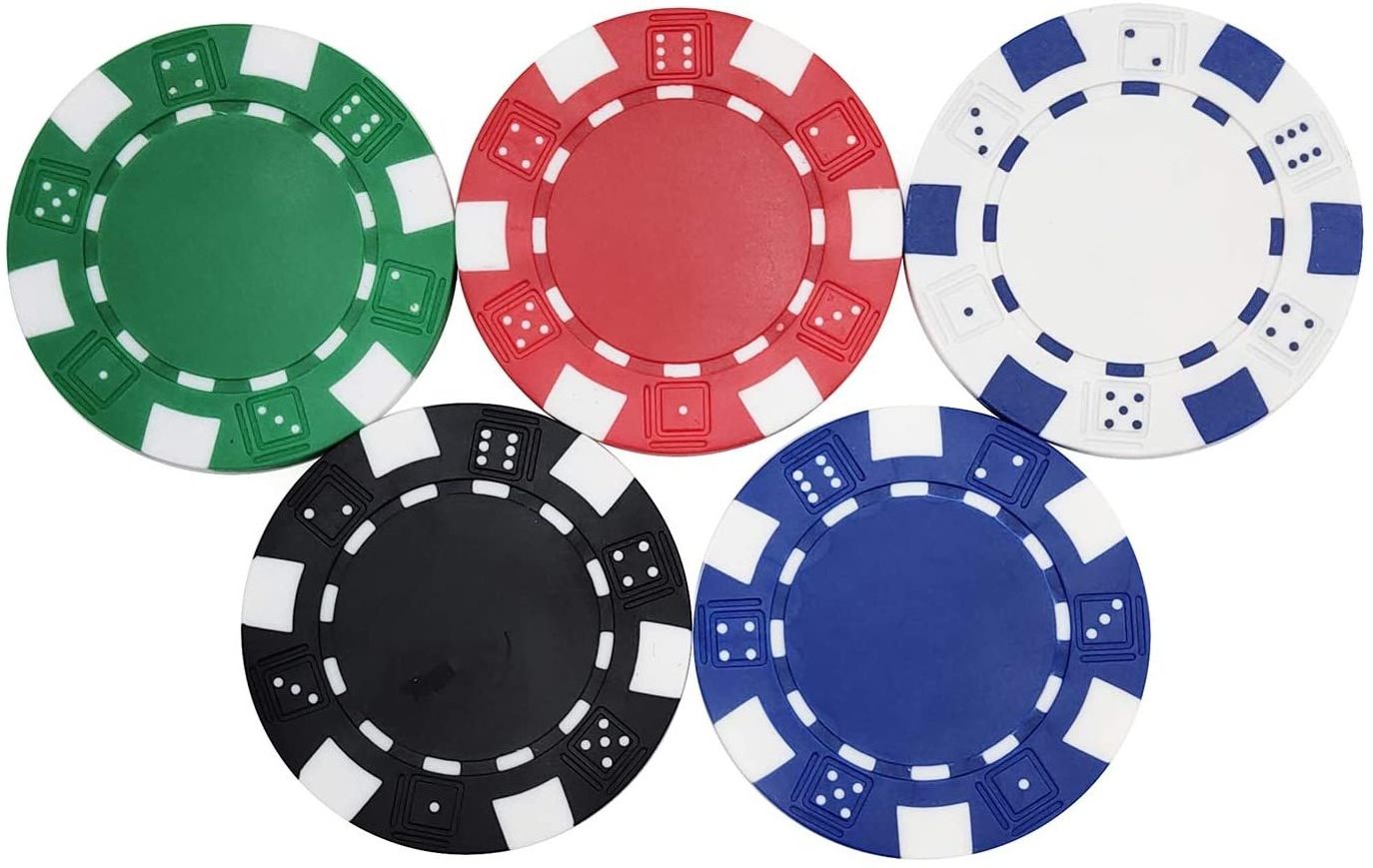 Custom plastic poker chips 14g  Clay Poker Chips With Poker Chip Case