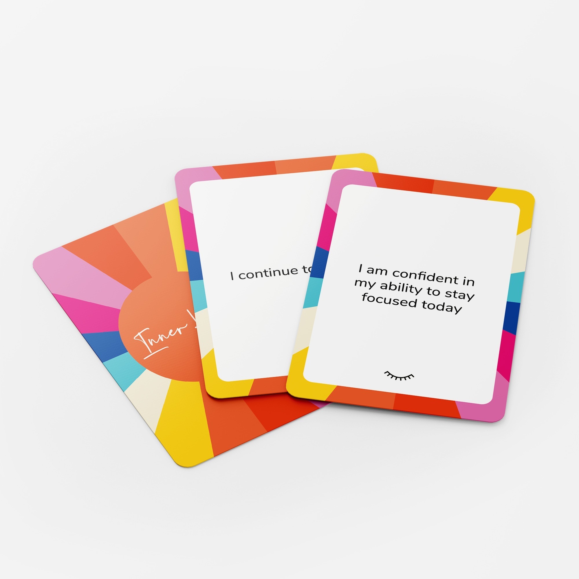 Custom Printing Sublimation Manifestation Conversation Positive Christian Daily Affirmation Cards Deck