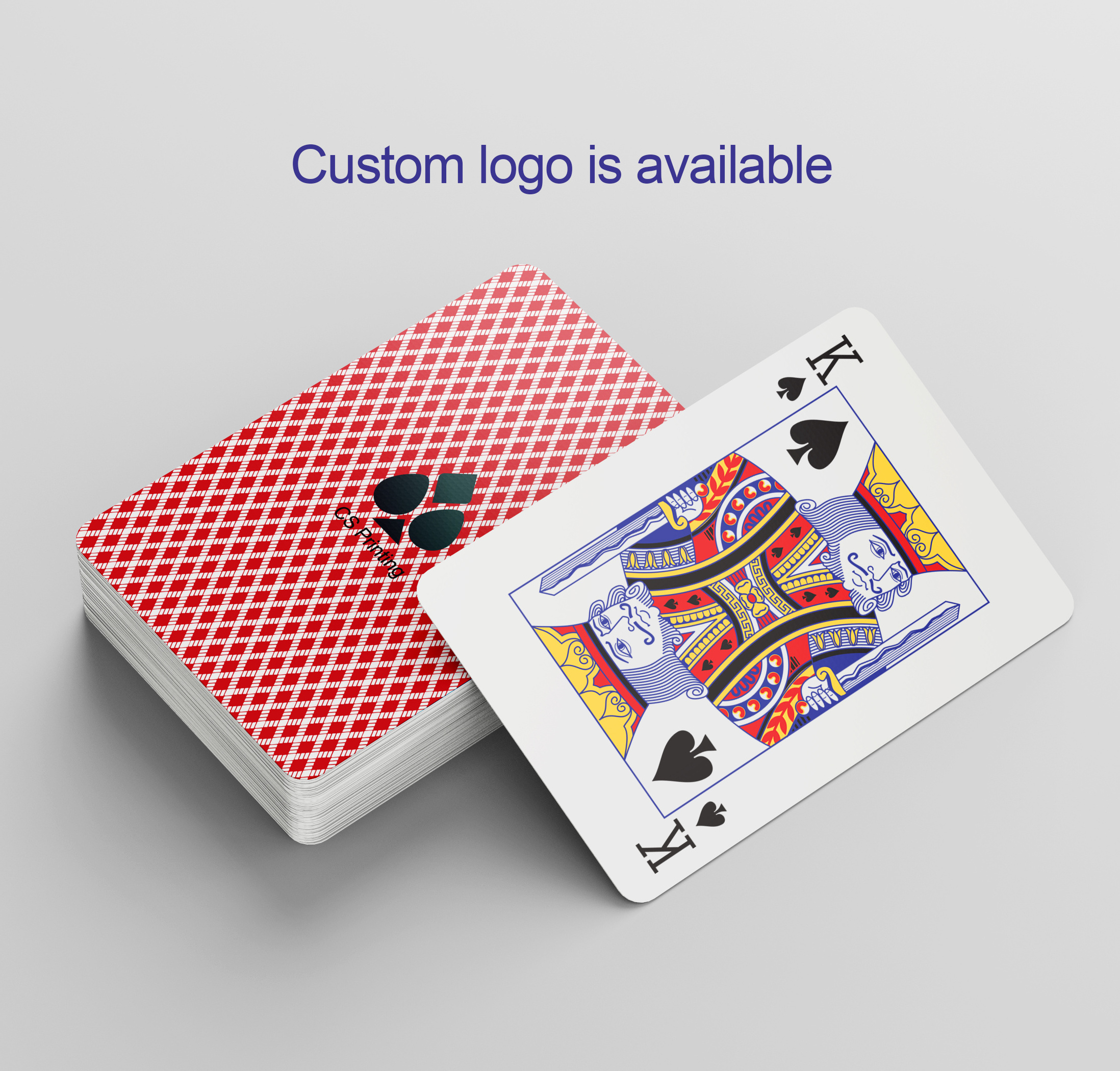 Customizable Playing Cards Factory Pvc Material Water Proof Poker Playing Cards