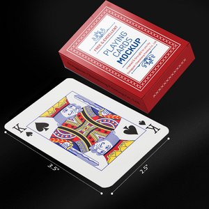 Customizable Playing Cards Factory Pvc Material Water Proof Poker Playing Cards