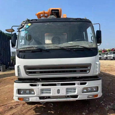 2013 Used Zoomlion 47M Concrete Mixer Truck Isuzu  Chassis Used Concrete Pump Truck For Sale