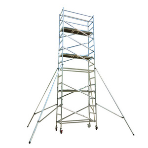 Factory Price Galvanized Aluminium Scaffolding Ladder For Construction