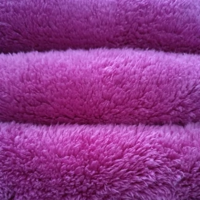 changshu microfiber fleece towel plush fabric in rolls