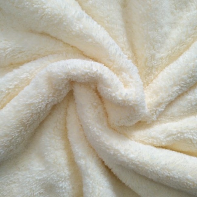 changshu microfiber fleece towel plush fabric in rolls