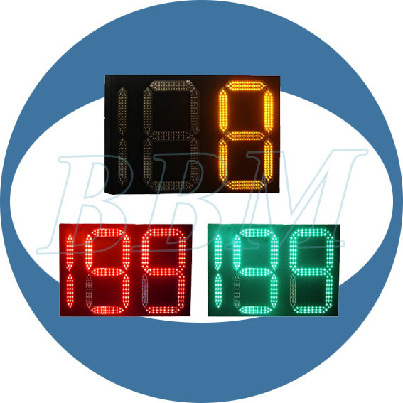 7 segment led display digital traffic light counter