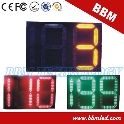 7 segment led display digital traffic light counter