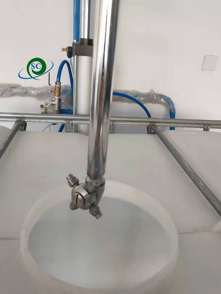 CS quality stainless steel 200bar high pressure Motor Driven Water jet 3D Tank Cleaning nozzle