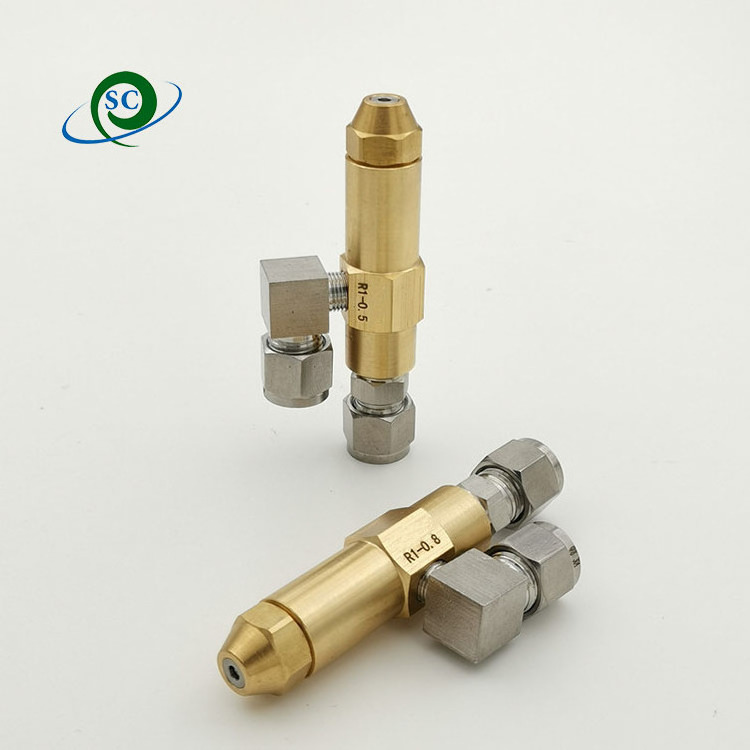 wholesale brass Siphon nozzle Waste Oil Burner ,Oil Furnace Burner Nozzle with pipe connect