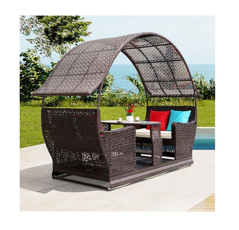 New Design Patio Rattan Wicker Swing Chair Adult Balcony Garden Rocking Swing Chairs power swing chair Outdoor Daybed