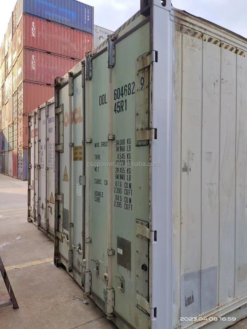 Best price 20ft 40ft used reefer container/refrigerated cold room container freezer price for sale mobile cool rooms