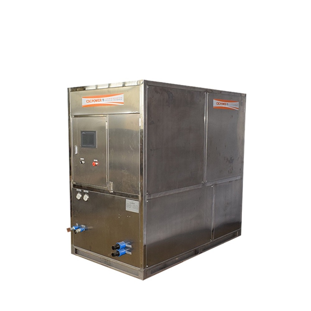 Automatic Crystal Ice Machine 1 Ton Ice Cube Making Machine With Packing System