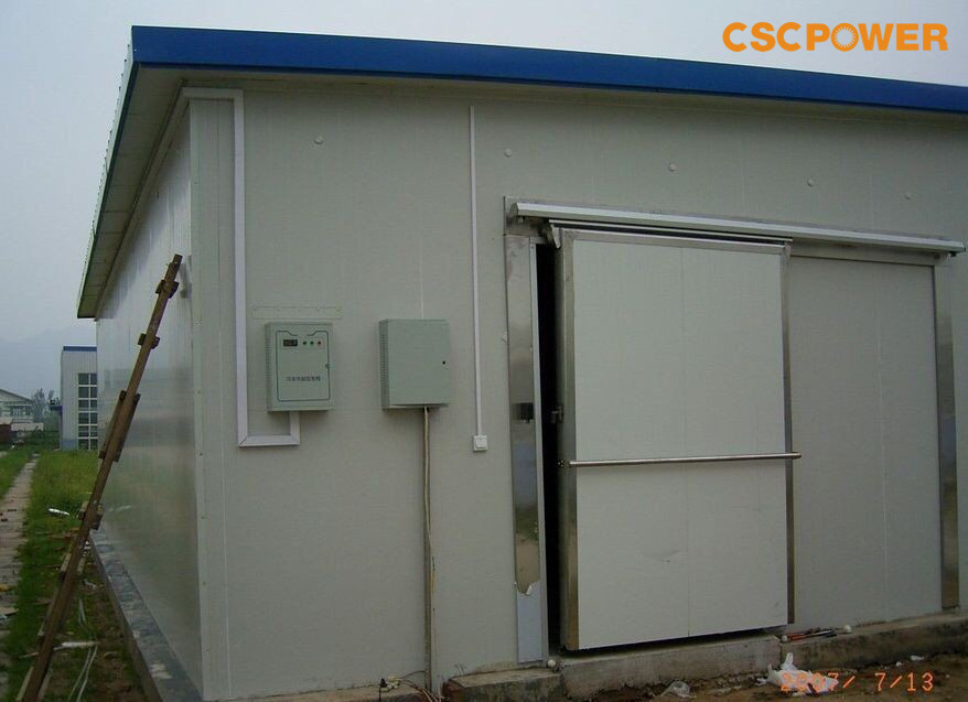 Economical solar cold room cold storage walk in cooler freezer chiller chambre froide solaire factory