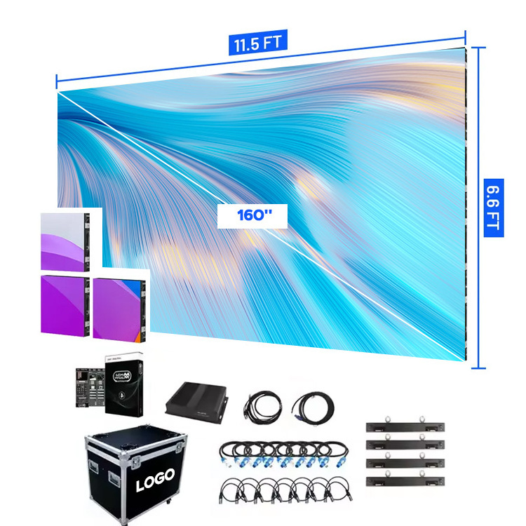 500*500 500*1000 Advertising Screen Display Rental Church Led Video Wall Panels Outdoor Led Screen For Sale