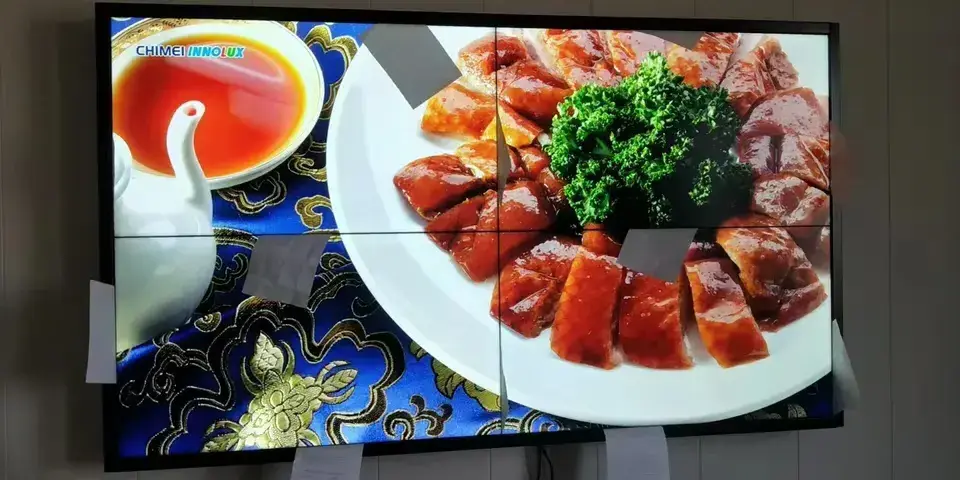 55 46 inch ultra narrow bezel 3x4 4x4 splicing screen lcd video wall large full hd big lcd panel advertising display screen