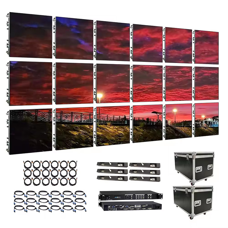 CaiyiIndoor Rental P2.6 P3.91 Digital Dance Floor Led Screen Display Panel 3.9 Floor Tiles Led Video Wall For Restaurant