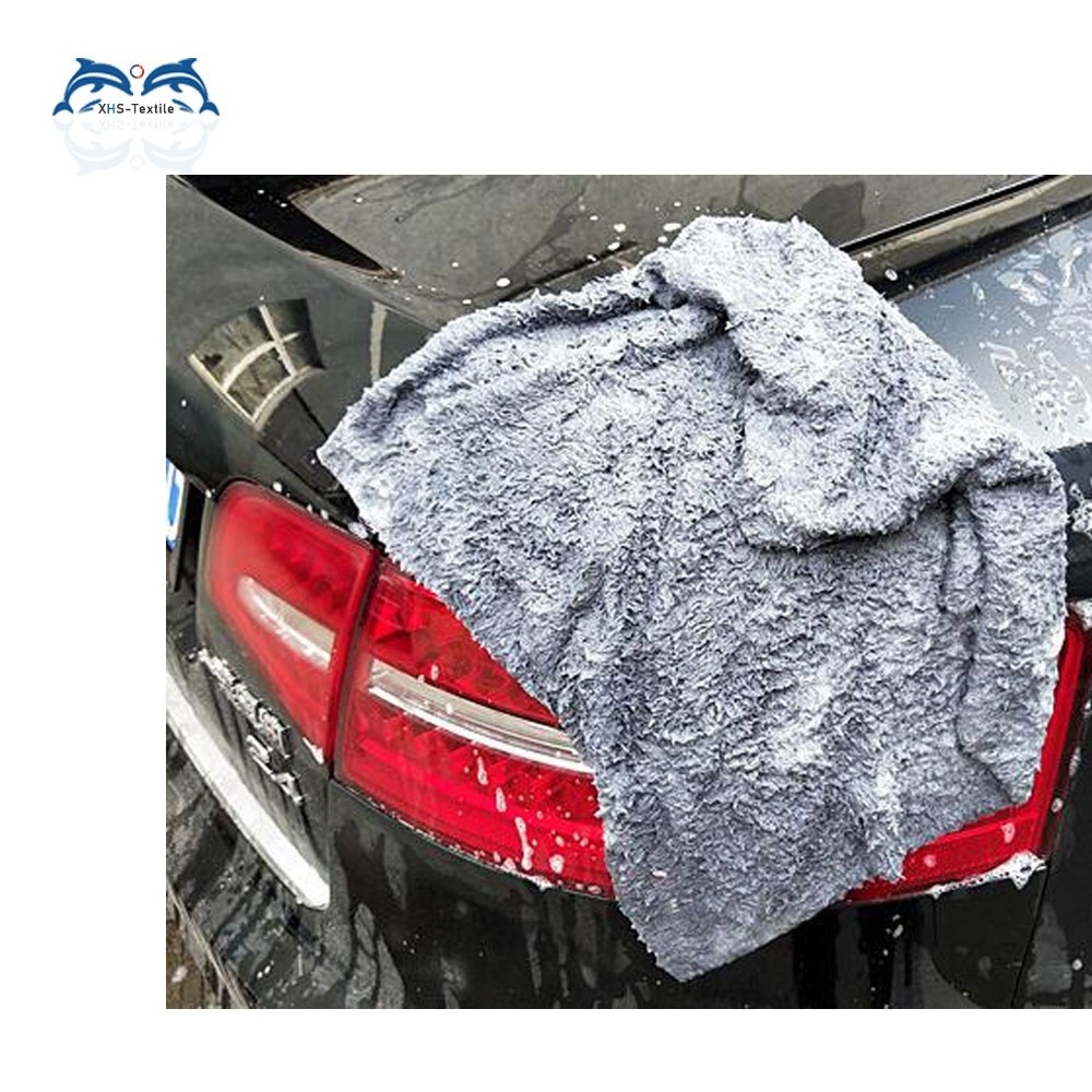 350gsm Microfiber Towels for Cars Plush Quick Drying Towel Edgeless Absorbent Microfiber Car Wash Towel