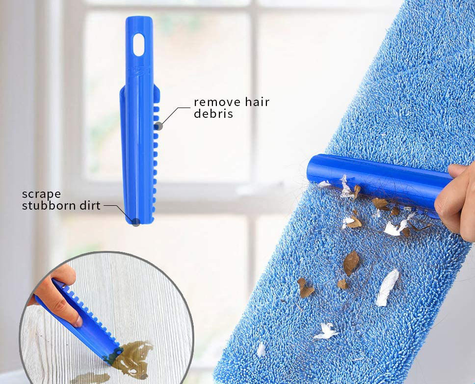 stainless steel handle mop 3 reusable mop pad 1 duster microfiber clean mop